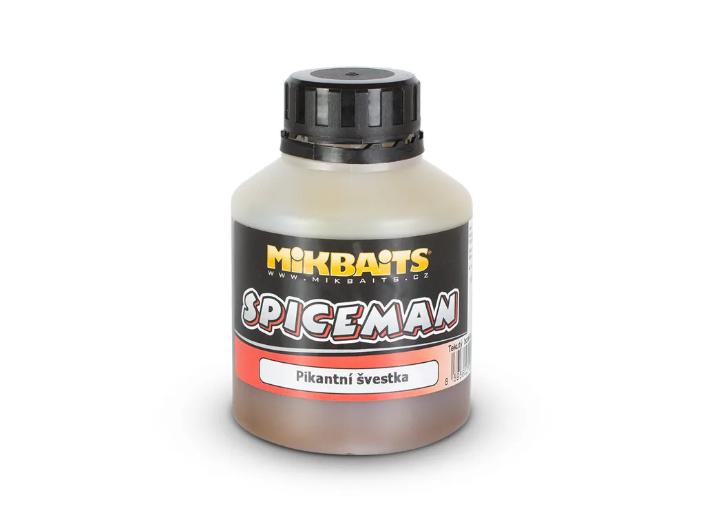 Mikbaits&#x20;Spiceman&#x20;booster&#x20;-&#x20;Pikantn&#x00ED;&#x20;&#x0161;vestka&#x20;250ml