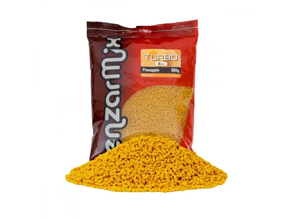 Benzar&#x20;Mix&#x20;Turbo&#x20;Pellet&#x20;-&#x20;Ananas&#x20;3mm,&#x20;800g