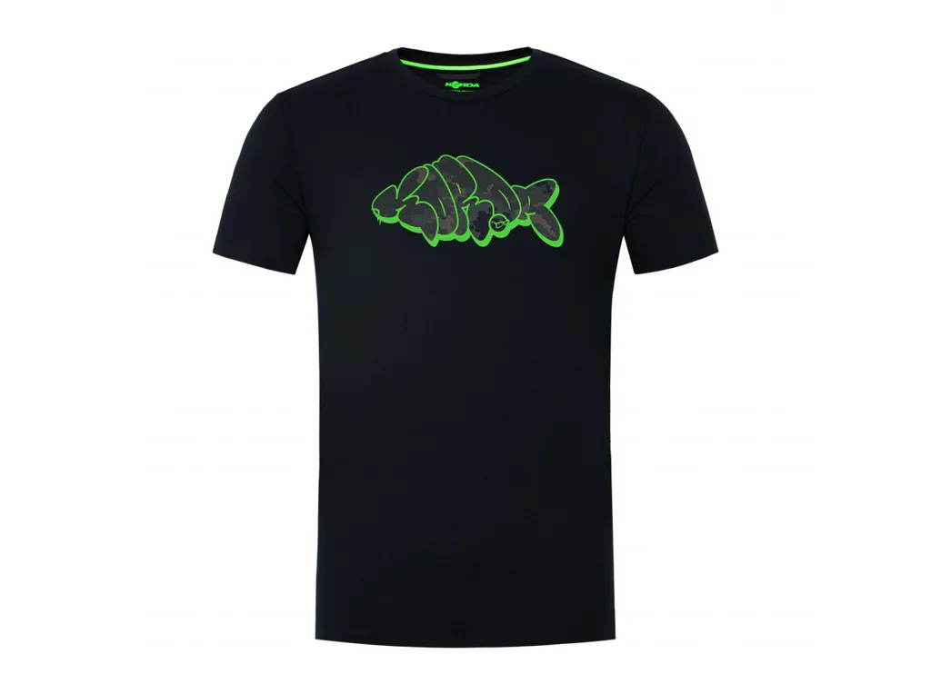 Korda&#x20;Tri&#x010D;ko&#x20;Outline&#x20;Tee&#x20;Black