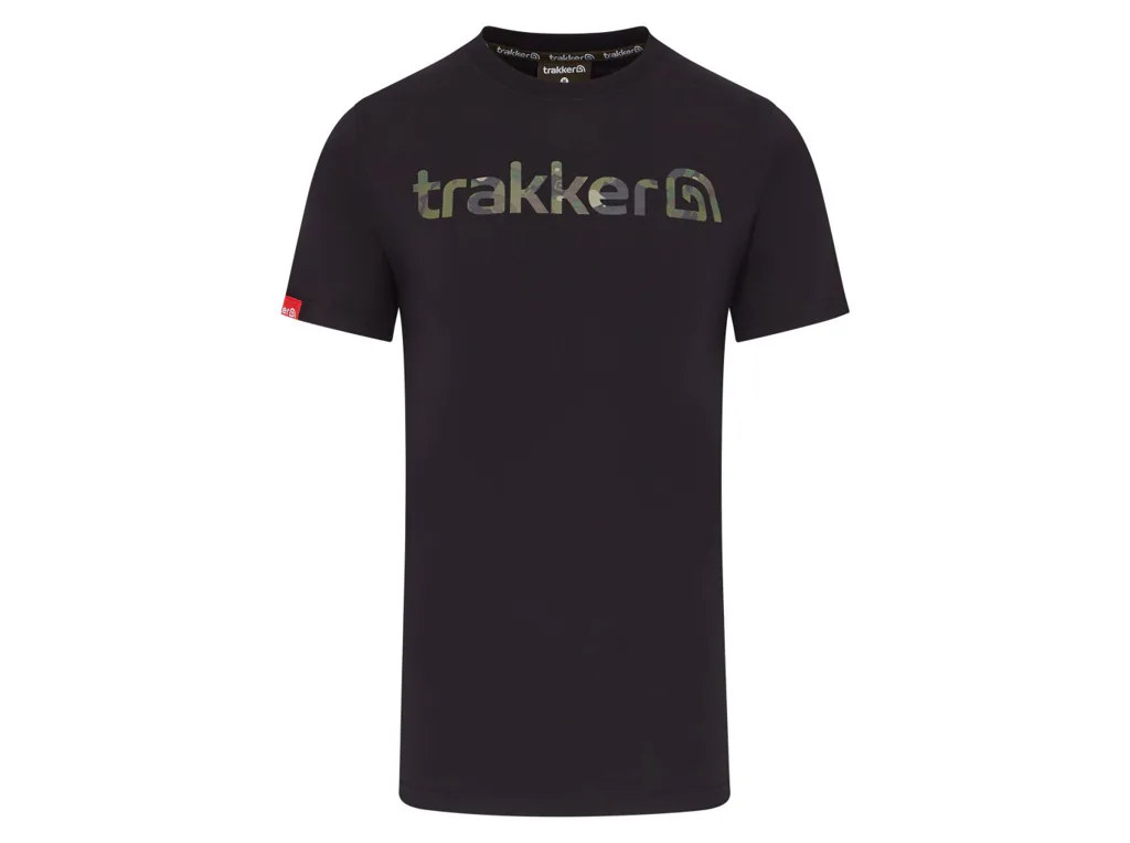 Trakker&#x20;Tri&#x010D;ko&#x20;CR&#x20;Logo&#x20;T-shirt&#x20;Black&#x20;Camo