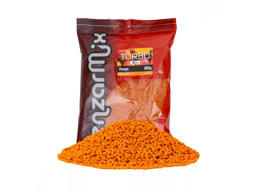 Benzar&#x20;Mix&#x20;Turbo&#x20;Pellet&#x20;-&#x20;Mango&#x20;3mm,&#x20;800g