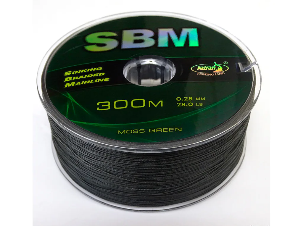 Katran&#x20;Pot&#x00E1;piv&#x00E1;&#x20;&#x0161;&#x0148;&#x016F;ra&#x20;Sinking&#x20;Braided&#x20;Mainline&#x20;SBM&#x20;0,28mm,&#x20;12,7kg,&#x20;300m