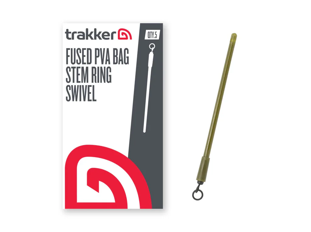 Trakker&#x20;D&#x0159;&#x00ED;k&#x20;do&#x20;inline&#x20;olov&#x20;Fused&#x20;PVA&#x20;Bag&#x20;Stem&#x20;-&#x20;Ring&#x20;Swivel&#x20;5ks