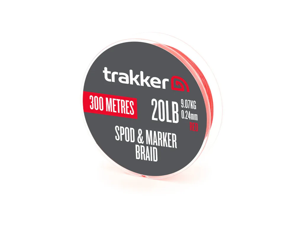 Trakker&#x20;&#x0160;&#x0148;&#x016F;ra&#x20;Spod&#x20;&amp;&#x20;Marker&#x20;Braid&#x20;Red&#x20;300m