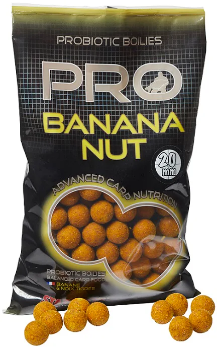Starbaits&#x20;Boilie&#x20;Pro&#x20;Banana&#x20;Nut&#x20;800g