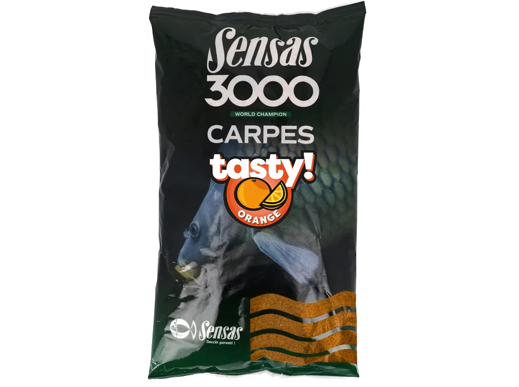 Sensas&#x20;Krmen&#x00ED;&#x20;3000&#x20;Carp&#x20;Tasty&#x20;Orange&#x20;&#x28;kapr&#x20;pomeran&#x010D;&#x29;&#x20;1kg