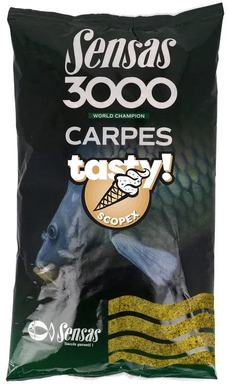 Sensas&#x20;Krmen&#x00ED;&#x20;3000&#x20;Carp&#x20;Tasty&#x20;Scopex&#x20;&#x28;kapr&#x20;Scopex&#x29;&#x20;1kg