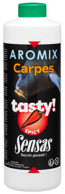 Sensas&#x20;Posilova&#x010D;&#x20;Aromix&#x20;Carp&#x20;Tasty&#x20;Spicy&#x20;&#x28;ko&#x0159;en&#x00ED;&#x29;&#x20;500ml
