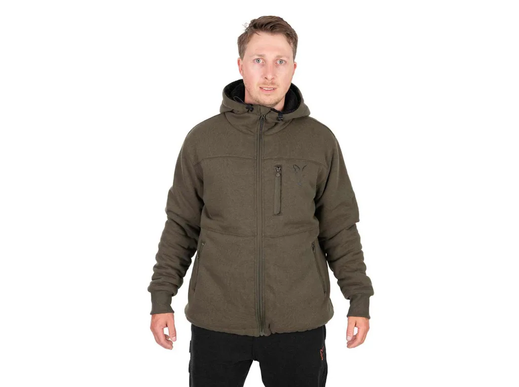 Fox&#x20;Mikina&#x20;Collection&#x20;Sherpa&#x20;Jacket&#x20;Green&#x2F;Black