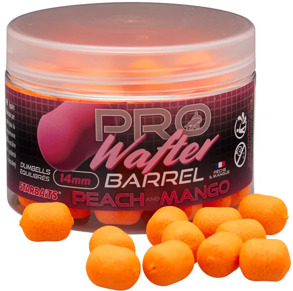 Starbaits&#x20;Wafter&#x20;Pro&#x20;Peach&#x20;&amp;&#x20;Mango&#x20;14mm,&#x20;50g