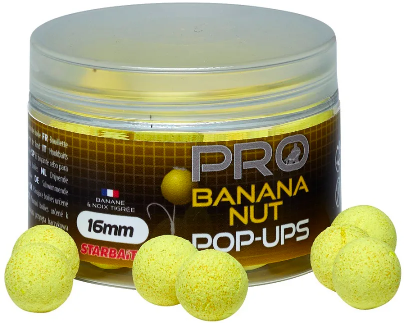 Starbaits&#x20;POP&#x20;UP&#x20;Pro&#x20;Banana&#x20;Nut&#x20;16mm,&#x20;50g