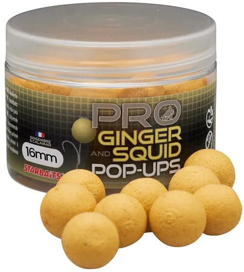 Starbaits&#x20;POP&#x20;UP&#x20;Pro&#x20;Ginger&#x20;Squid&#x20;16mm,&#x20;50g