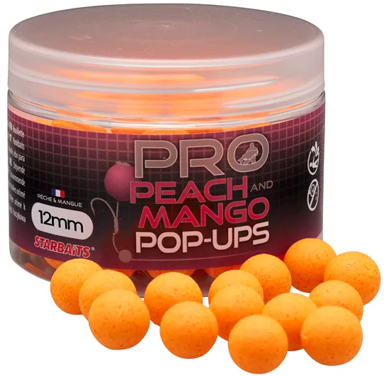Starbaits&#x20;POP&#x20;UP&#x20;Pro&#x20;Peach&#x20;&amp;&#x20;Mango&#x20;16mm,&#x20;50g