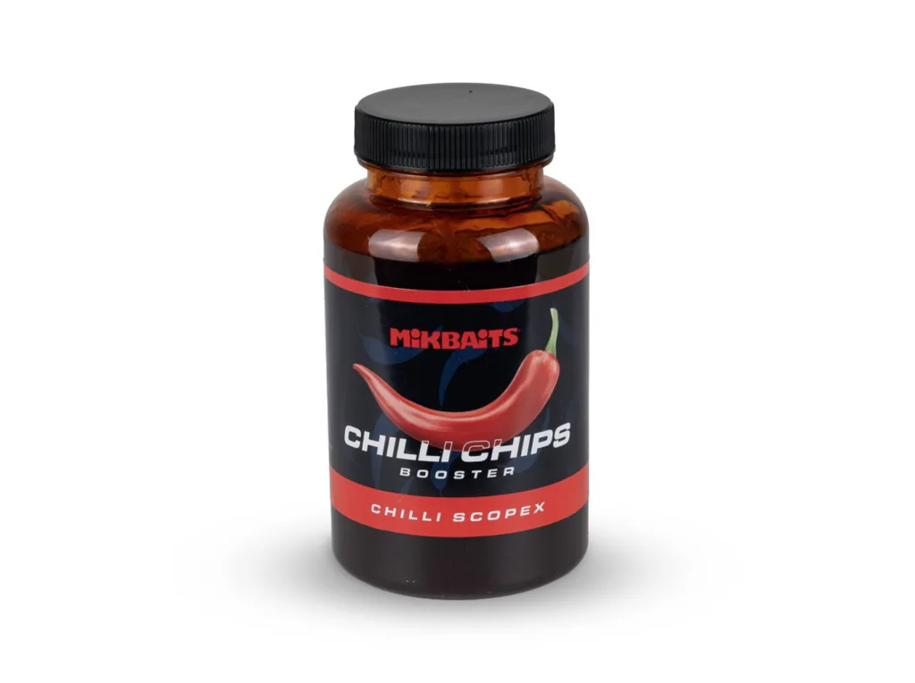 Mikbaits&#x20;Chilli&#x20;Chips&#x20;Booster&#x20;-&#x20;Chilli&#x20;Scopex&#x20;250ml