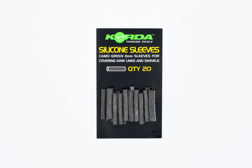 Korda Silikonový převlek Silicone Sleeves Weedy Green 20ks