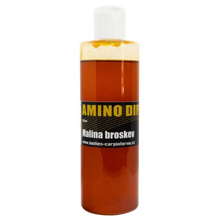Carp&#x20;Inferno&#x20;Amino&#x20;Dip&#x20;Nutra&#x20;Line&#x20;-&#x20;Malina-Broskev&#x20;250ml
