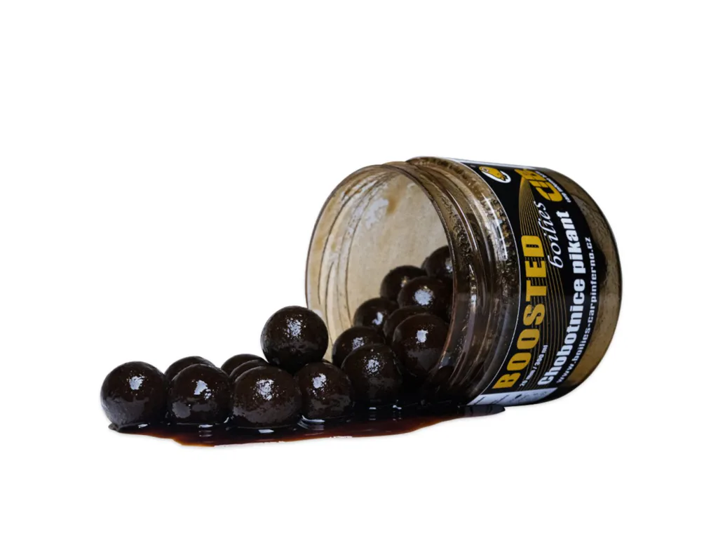 Carp&#x20;Inferno&#x20;Boosted&#x20;Boilies&#x20;Nutra&#x20;Line&#x20;-&#x20;Chobotnice&#x20;pikant&#x20;20mm,&#x20;300ml
