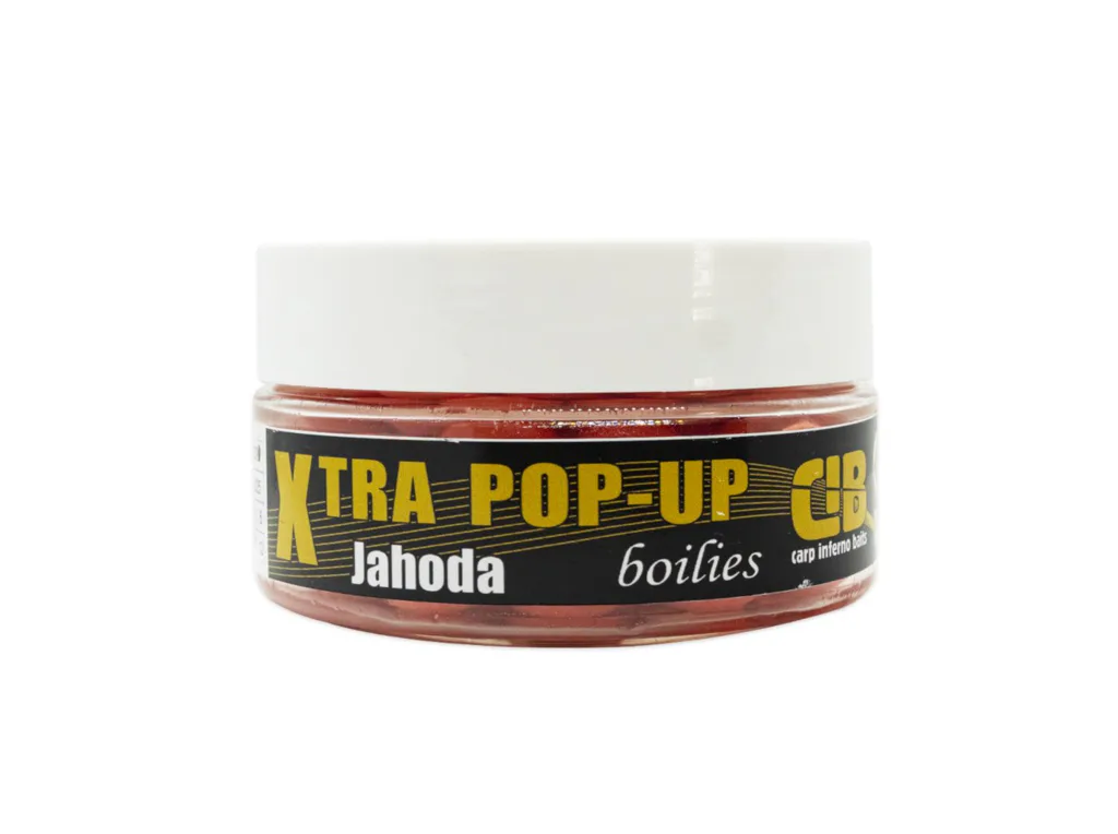 Carp&#x20;Inferno&#x20;Pop-Up&#x20;Boilies&#x20;XTRA&#x20;-&#x20;Jahoda&#x20;16mm,150ml
