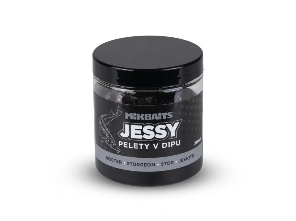 Mikbaits&#x20;Jessy&#x20;Pelety&#x20;v&#x20;dipu&#x20;20mm,&#x20;250ml