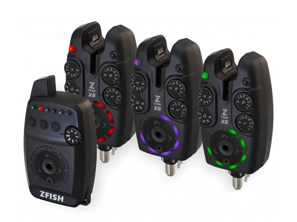 Zfish&#x20;Sada&#x20;Hl&#x00E1;si&#x010D;&#x016F;&#x20;Bite&#x20;Alarm&#x20;Set&#x20;Zx8&#x20;3&#x2B;1