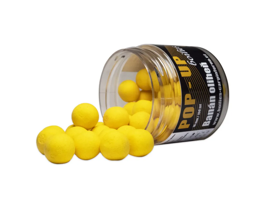 Carp&#x20;Inferno&#x20;Pop-Up&#x20;Boilies&#x20;-&#x20;Ban&#x00E1;n&#x2F;Olihe&#x0148;&#x20;16mm,&#x20;150ml