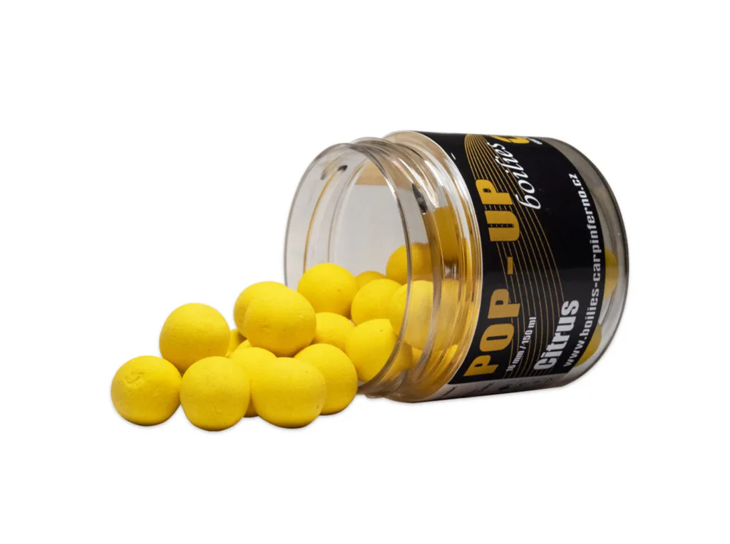 Carp&#x20;Inferno&#x20;Pop-Up&#x20;Boilies&#x20;-&#x20;Citrus&#x20;16mm,&#x20;150ml