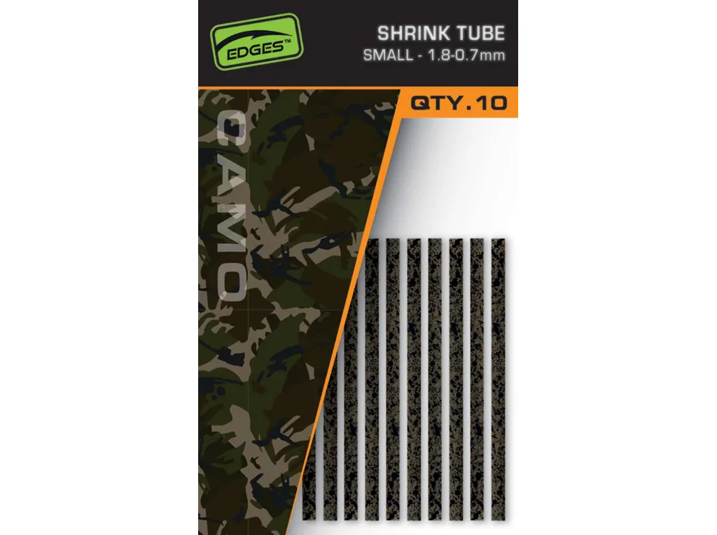 Fox&#x20;Smr&#x0161;&#x0165;ovac&#x00ED;&#x20;hadi&#x010D;ka&#x20;Edges&#x20;Camo&#x20;Shrink&#x20;Tube,&#x20;10ks