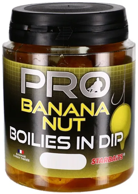 Starbaits&#x20;Boilies&#x20;in&#x20;Dip&#x20;Pro&#x20;Banana&#x20;150g