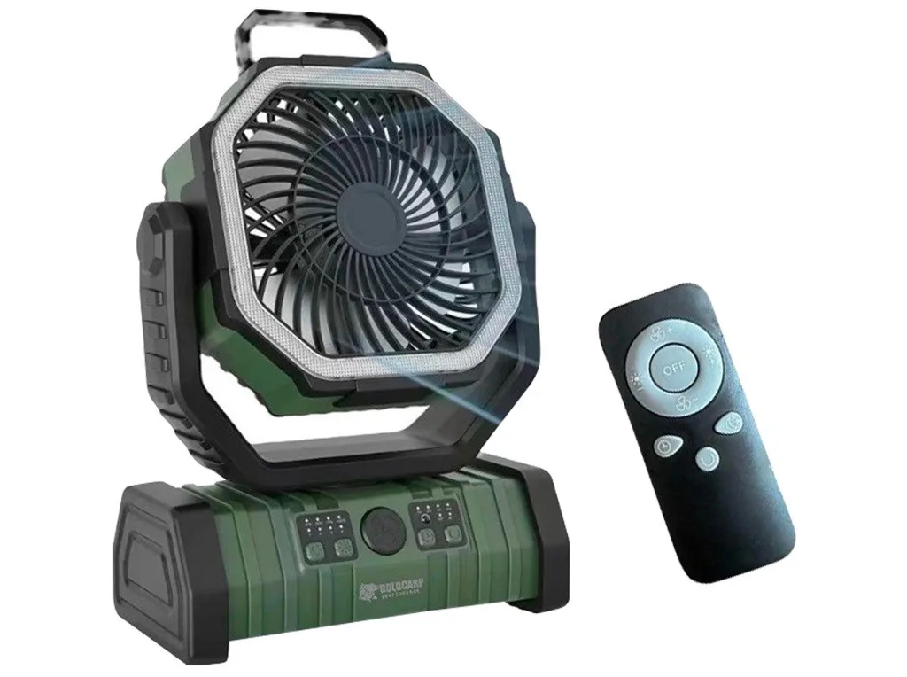 Holdcarp&#x20;Ventil&#x00E1;tor&#x20;s&#x20;power&#x20;bankou&#x20;-&#x20;Rechargeable&#x20;Fan