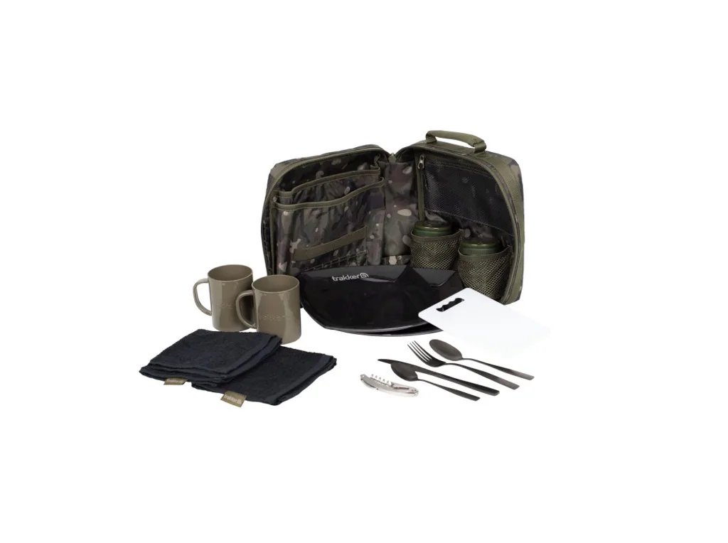Trakker Jídelní sada velká NXC Camo Deluxe Food Set
