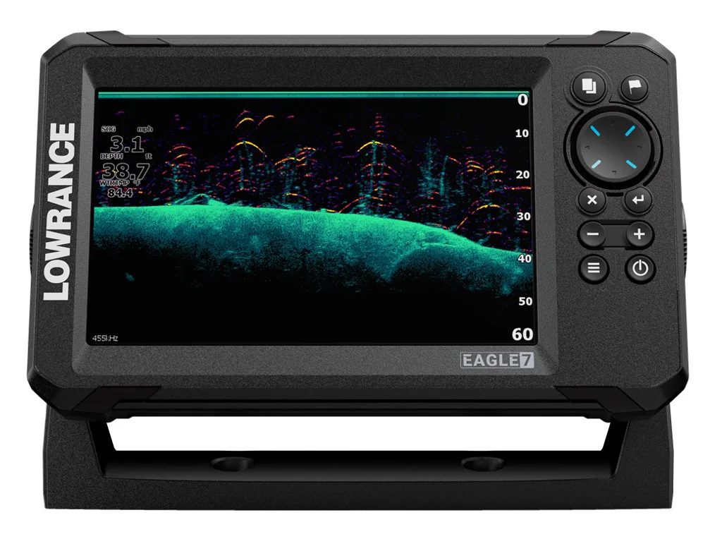 Lowrance&#x20;Echolot&#x20;Eagle&#x20;7&#x20;se&#x20;sondou&#x20;TripleShot&#x20;HD
