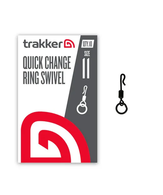 Trakker&#x20;Obratl&#x00ED;ky&#x20;s&#x20;krou&#x017E;kem&#x20;Quick&#x20;Change&#x20;Ring&#x20;Swivel&#x20;vel.11,&#x20;10ks