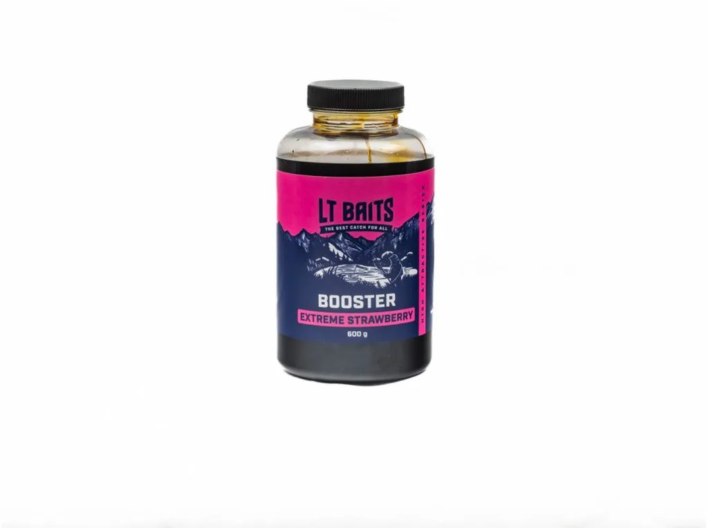 LT&#x20;baits&#x20;Booster&#x20;Extreme&#x20;Strawberry&#x20;600g