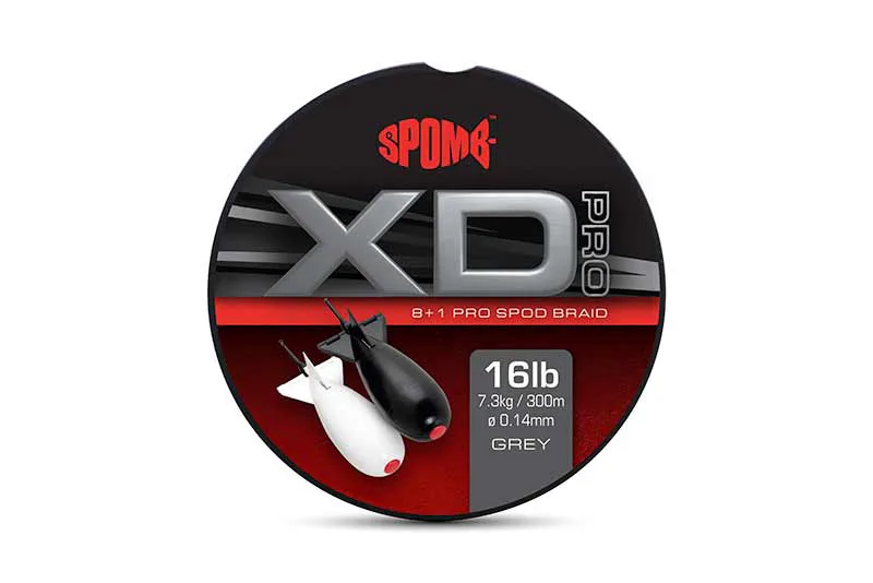 Spomb&#x20;&#x0160;&#x0148;&#x016F;ra&#x20;XD&#x20;Pro&#x20;Braid&#x20;Grey&#x20;8&#x2B;1&#x20;0,14mm,&#x20;7,3kg,&#x20;300m