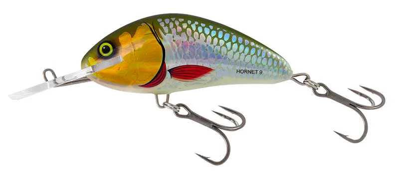 Salmo&#x20;Wobler&#x20;Hornet&#x20;Floating&#x20;-&#x20;Silver&#x20;Halo&#x20;9cm