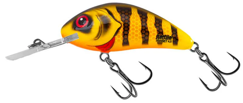 Salmo&#x20;Wobler&#x20;Rattlin&#x20;Hornet&#x20;Floating&#x20;-&#x20;Natural&#x20;Perch&#x20;6,5cm