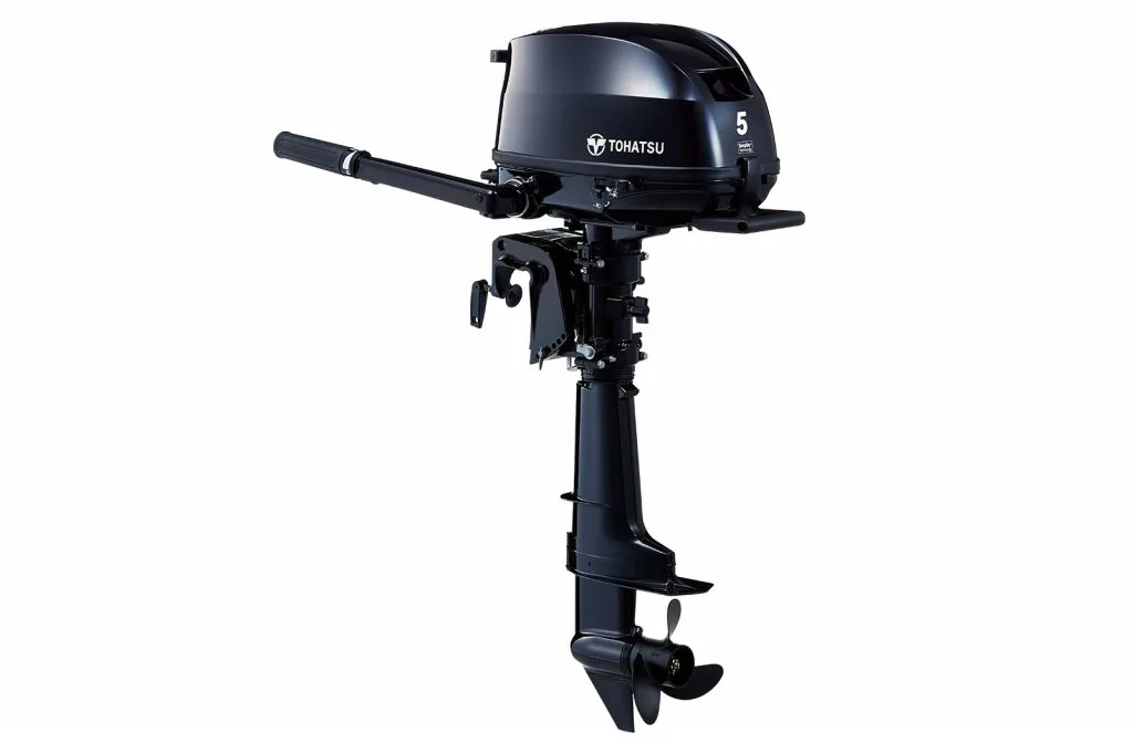 Tohatsu&#x20;Motor&#x20;MFS&#x20;5HP,&#x20;DSS&#x20;&#x28;extern&#x00ED;&#x20;n&#x00E1;dr&#x017E;&#x20;12l&#x29;