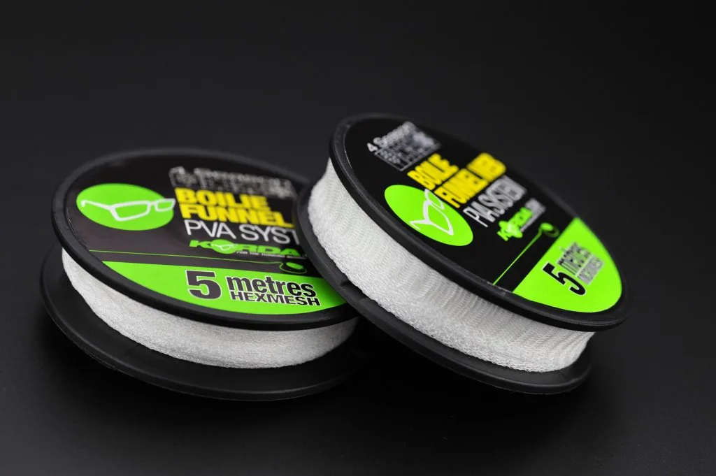 Korda&#x20;PVA&#x20;pun&#x010D;ocha&#x20;n&#x00E1;hradn&#x00ED;&#x20;Boilie&#x20;Funnel&#x20;Web&#x20;HEXMESH&#x20;&#x2013;&#x20;5m&#x20;refill