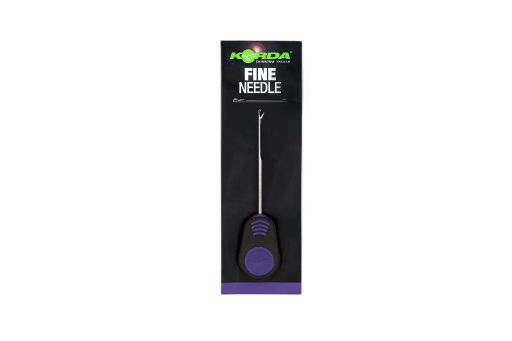 Korda&#x20;Tenk&#x00E1;&#x20;jehla&#x20;se&#x20;z&#x00E1;padkou&#x20;Fine&#x20;Latch&#x20;Needle&#x20;7cm&#x20;&#x28;purple&#x29;