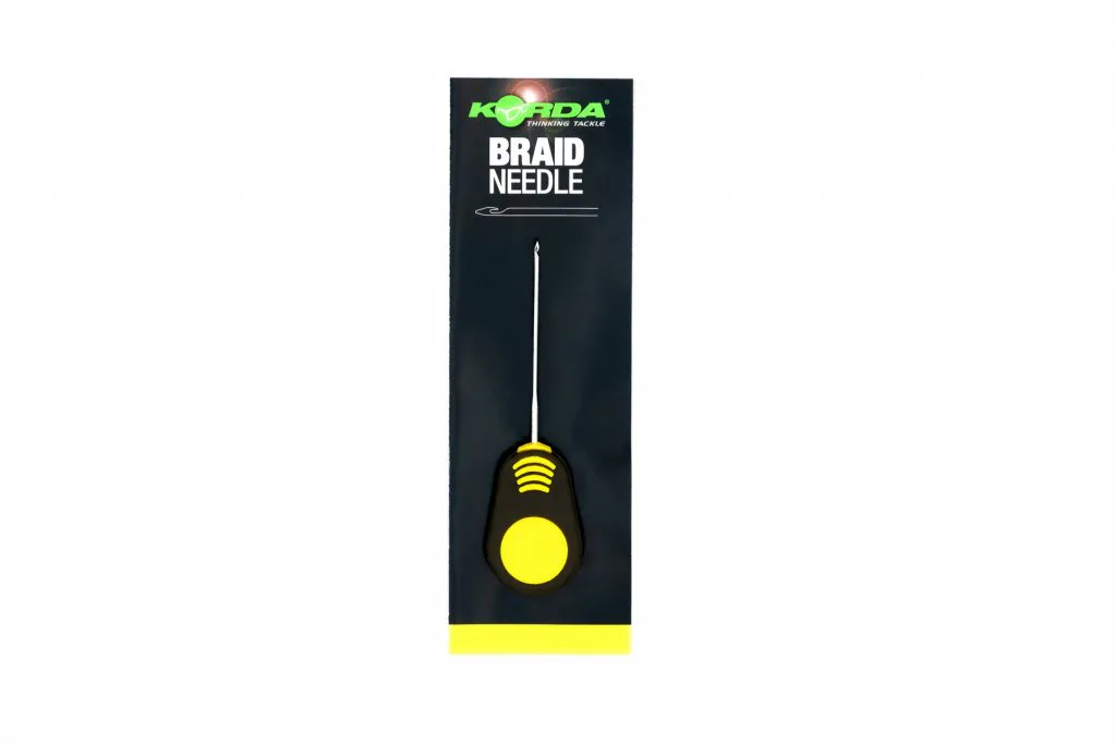 Korda&#x20;Siln&#x00E1;&#x20;jehla&#x20;bez&#x20;z&#x00E1;padky&#x20;Braided&#x20;Hair&#x20;Needle&#x20;&#x28;yellow&#x29;