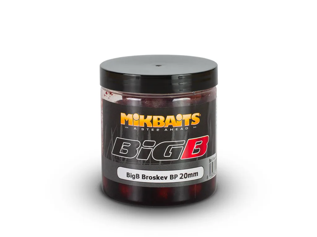 Mikbaits&#x20;Boilie&#x20;v&#x20;dipu&#x20;BigB&#x20;Broskev&#x20;Black&#x20;Pepper&#x20;250ml