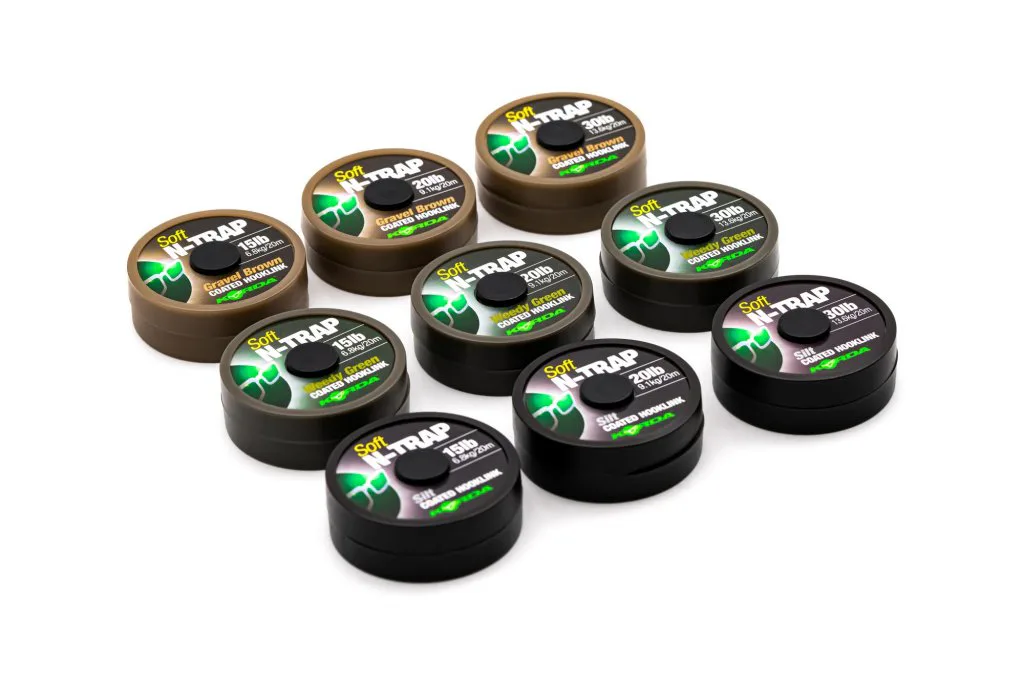 Korda&#x20;N&#x00E1;vazcov&#x00E1;&#x20;&#x0161;&#x0148;&#x016F;rka&#x20;N-TRAP&#x20;Soft&#x20;Green&#x20;20m