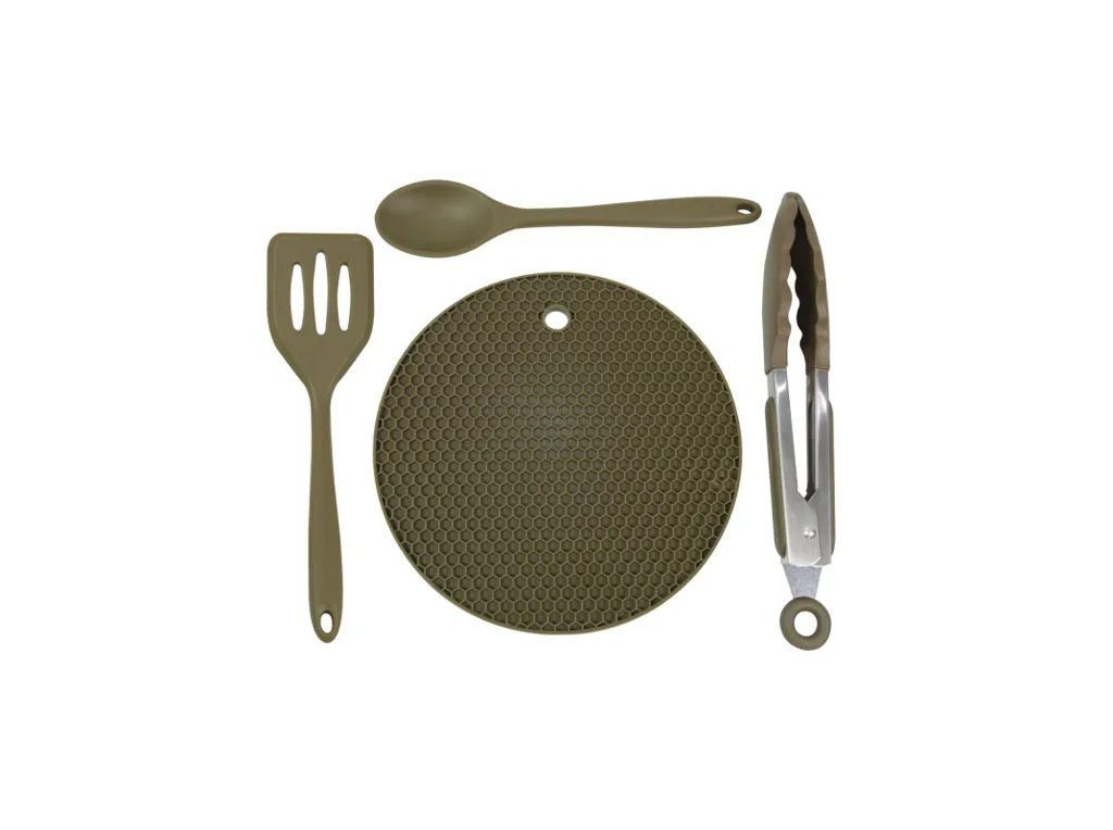 Trakker&#x20;Silikonov&#x00E9;&#x20;kuchy&#x0148;sk&#x00E9;&#x20;n&#x00E1;dob&#x00ED;&#x20;Armolife&#x20;Silicone&#x20;Utensil&#x20;Set