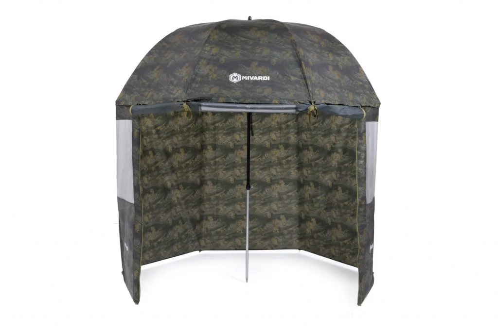 Mivardi Kompletně zakrytý deštník PVC - Camou 2,5m