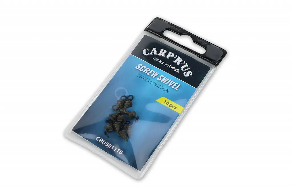 Carp&#x00B4;R&#x00B4;Us&#x20;Obratl&#x00ED;ky&#x20;s&#x20;vrutem&#x20;Screw&#x20;Swivel&#x20;10ks