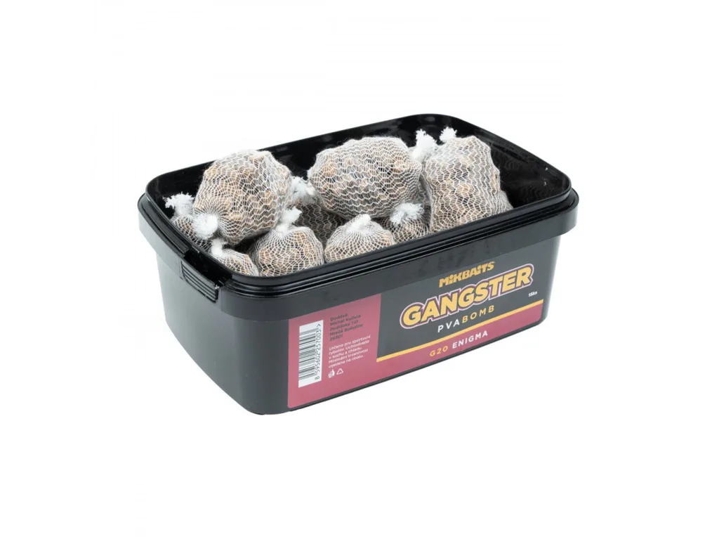 Mikbaits&#x20;PVA&#x20;Bomb&#x20;Gangster&#x20;G20&#x20;Enigma&#x20;15ks