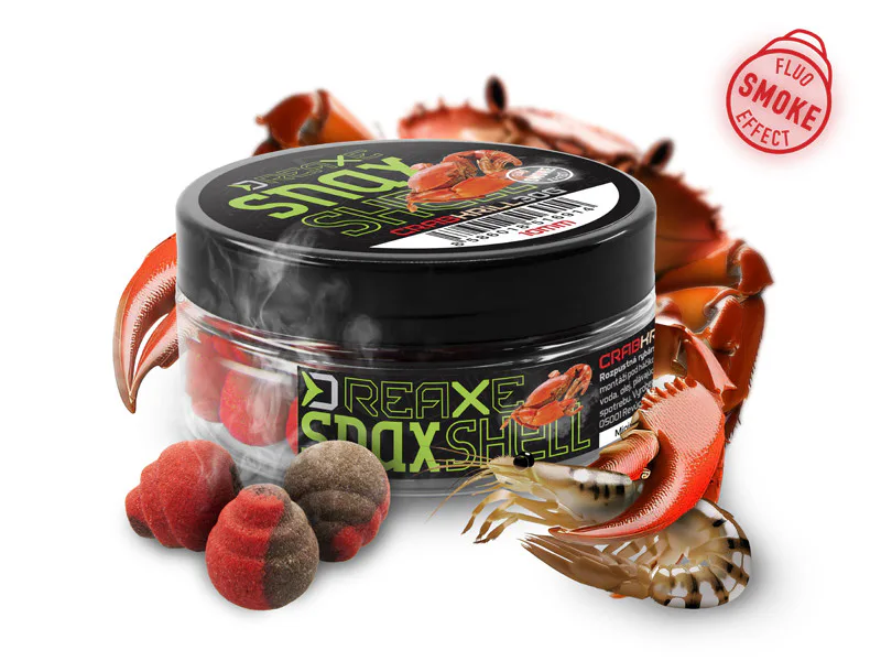Delphin&#x20;N&#x00E1;straha&#x20;Wafters&#x20;D&#x20;SNAX&#x20;SHELL&#x20;-&#x20;krab&#x2F;krill&#x20;12mm,&#x20;30g