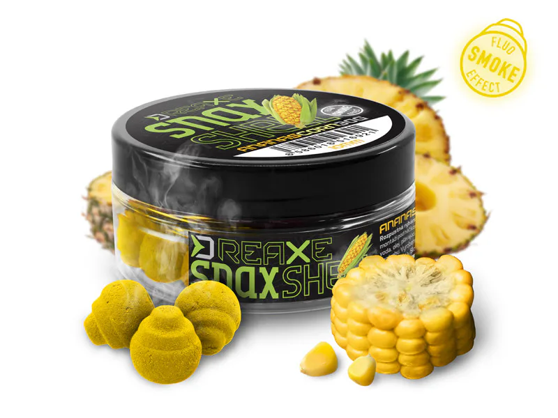Delphin&#x20;N&#x00E1;straha&#x20;Wafters&#x20;D&#x20;SNAX&#x20;SHELL&#x20;-&#x20;kuku&#x0159;ice&#x2F;ananas&#x20;12mm,&#x20;30g