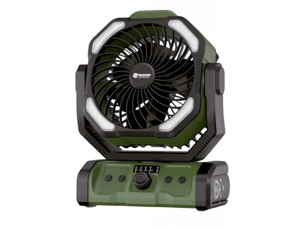 Holdcarp&#x20;Ventil&#x00E1;tor&#x20;s&#x20;power&#x20;bankou&#x20;-&#x20;Rechargeable&#x20;DoubleMotor&#x20;Fan