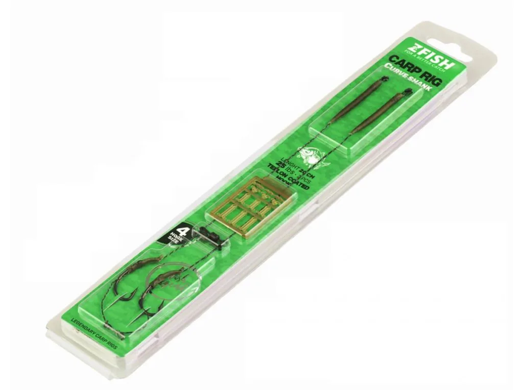 Zfish&#x20;N&#x00E1;vazec&#x20;Curve&#x20;Shank&#x20;Carp&#x20;Rig&#x20;2ks